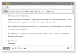 Lettre type d'excuse pour un retard de livraison